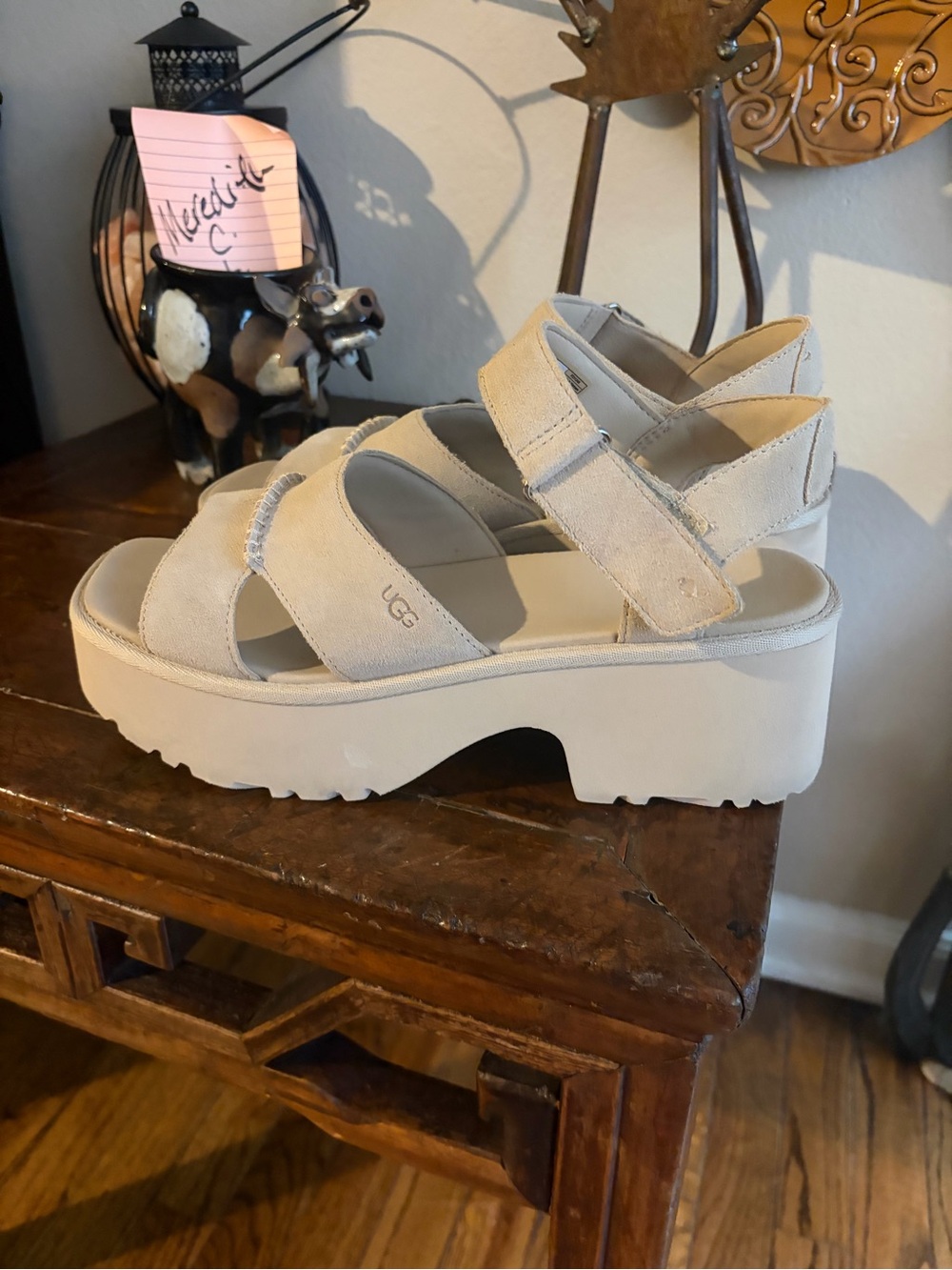 UGG Platform Sandals size 11